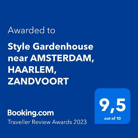 Style Gardenhouse Near Amsterdam, Haarlem, Zandvoort ゲストハウス ズワーネンブルク